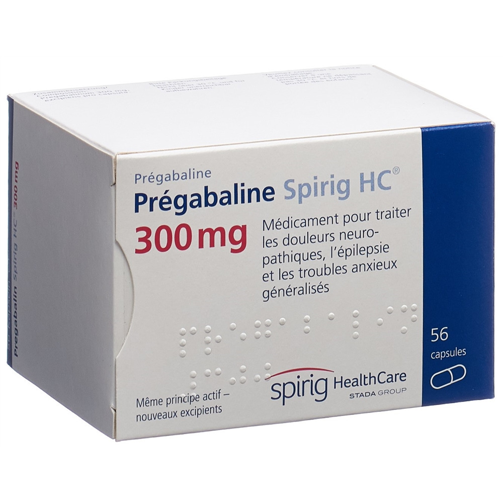 PREGABALINE Spirig HC caps 300 mg 56 pce
