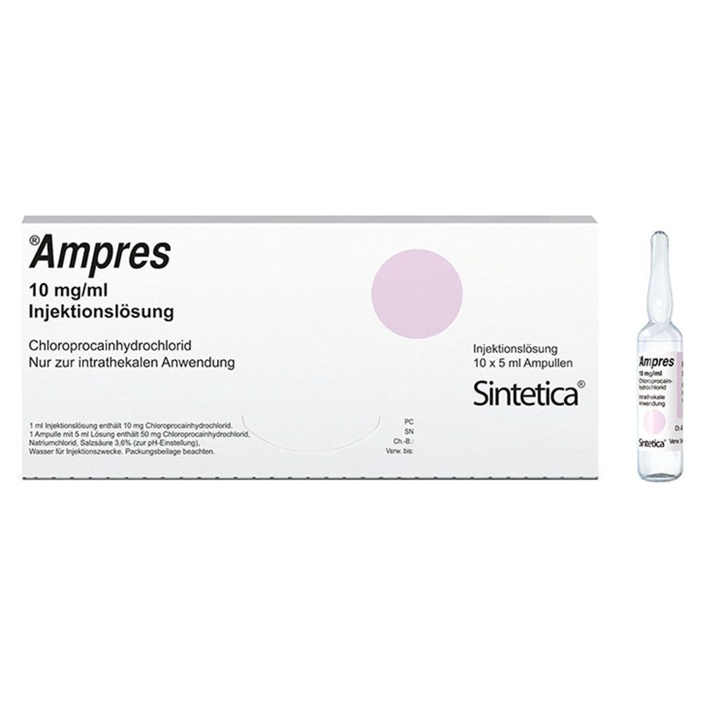 Ampres intrathecal 10 mg/ml, soluzione iniettabile