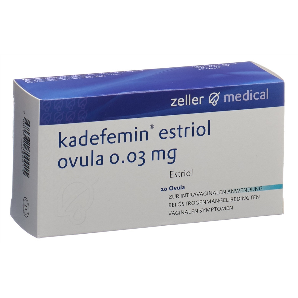 KADEFEMIN Estriol Ovula 0.03 mg 20 pce