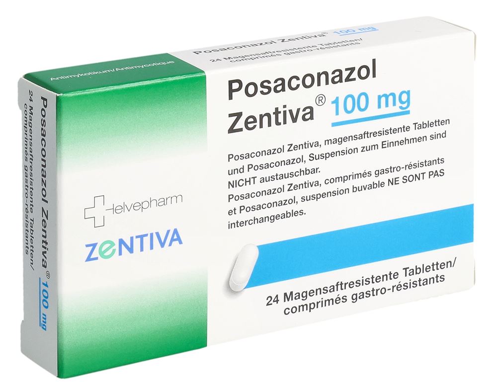 POSACONAZOL Zentiva cpr 100 mg 24 pce