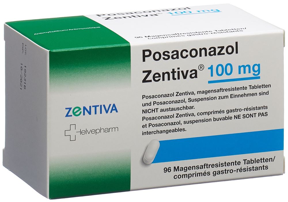 POSACONAZOL Zentiva cpr 100 mg 96 pce