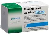 Posaconazol Zentiva 100 mg, magensaftresistente Tablette