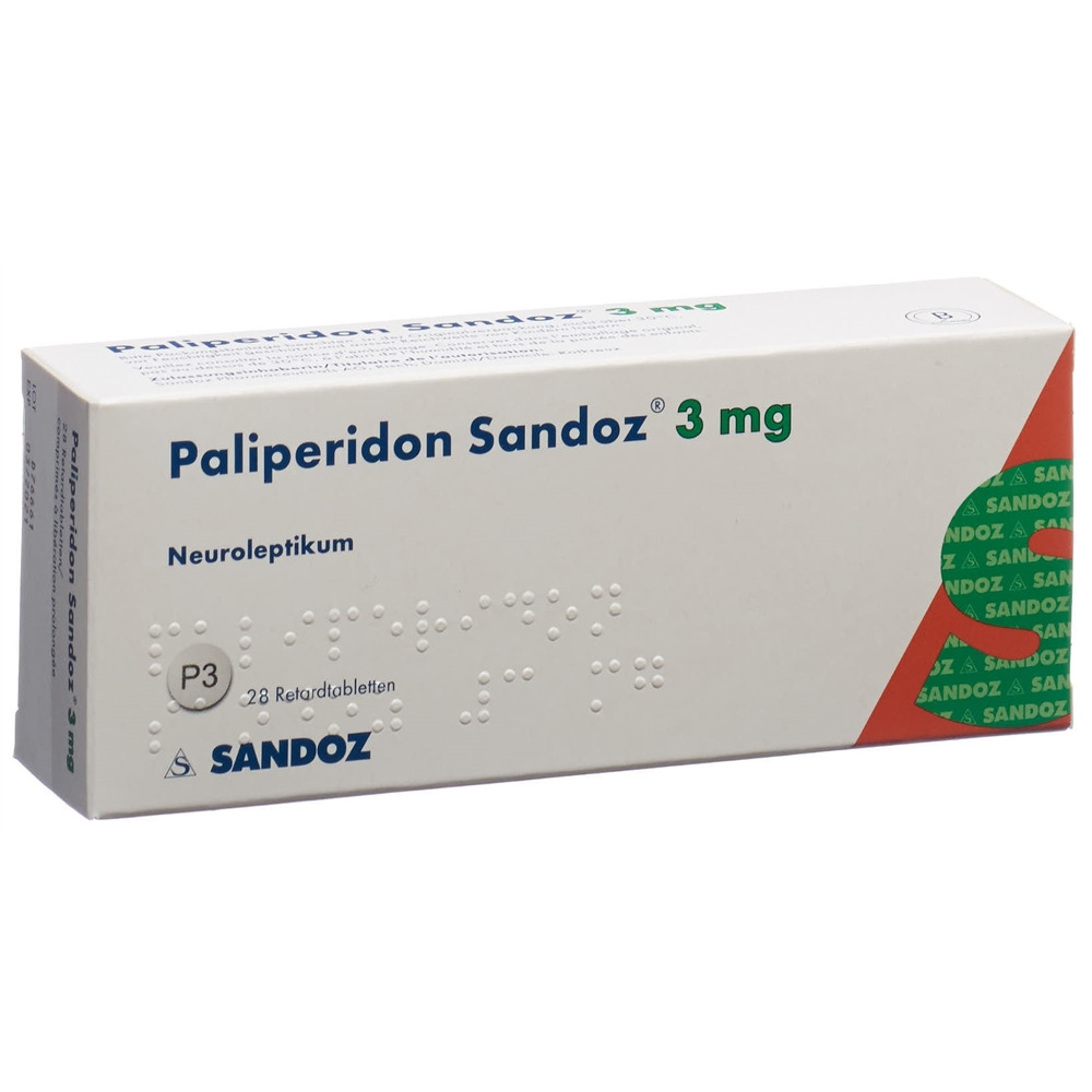 Paliperidon Sandoz 3 mg, Retardtabletten
