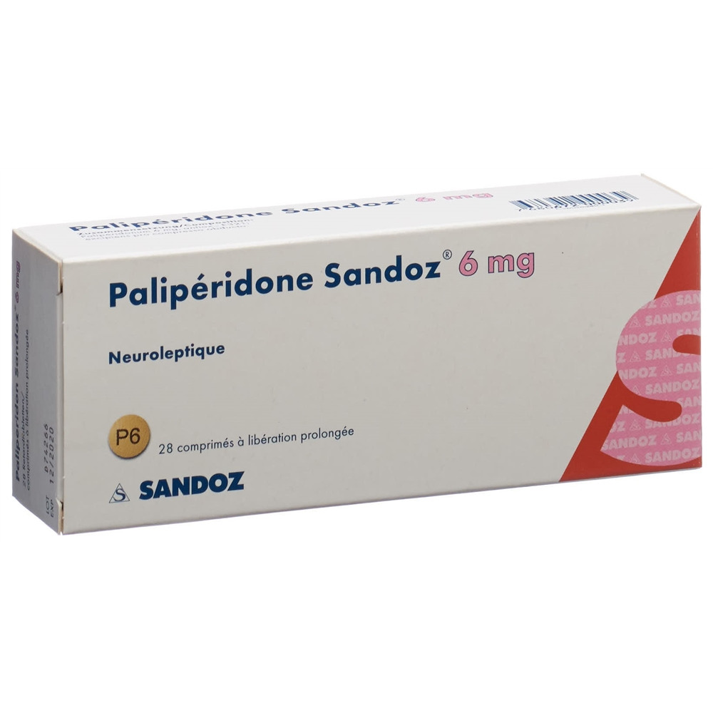 Paliperidon Sandoz 6 mg, Retardtabletten
