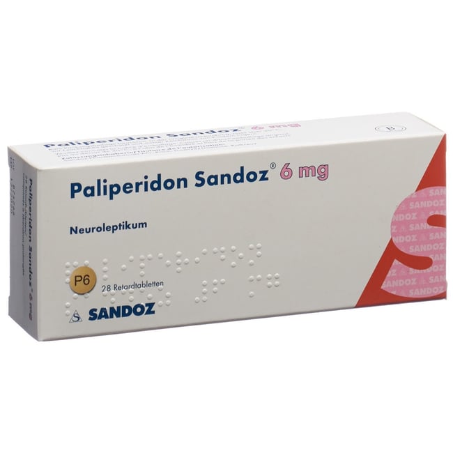 Paliperidon Sandoz 6 mg, Retardtabletten