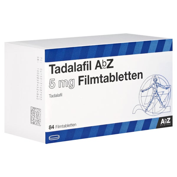 Tadalafil Menarini 5 mg, Filmtabletten