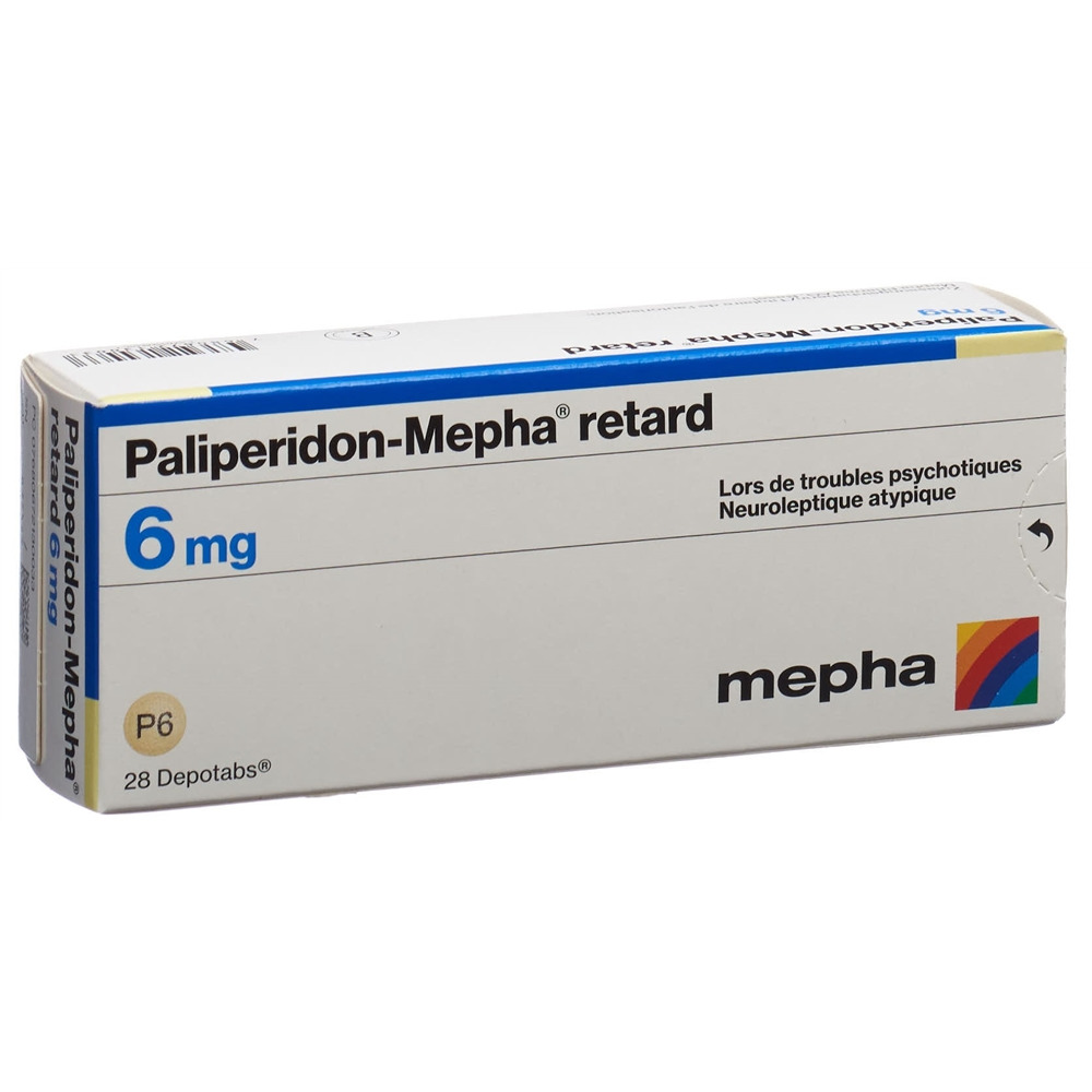 Paliperidon-Mepha retard 6 mg, Retardtabletten