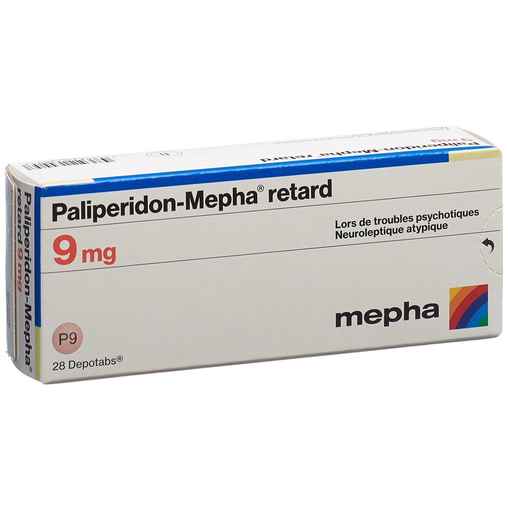 PALIPERIDON Mepha retard cpr ret 9 mg 28 pce