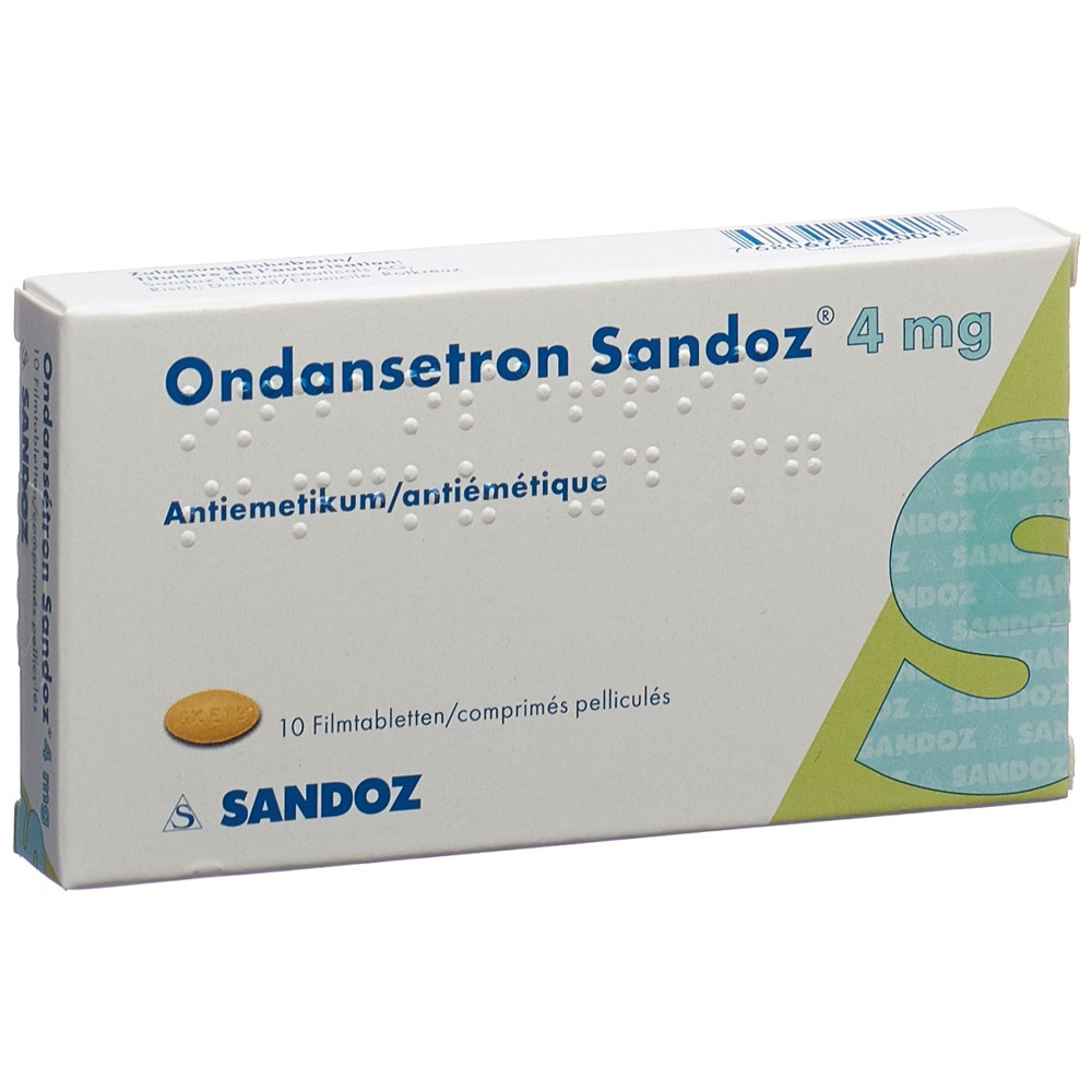 ONDANSETRON Sandoz cpr pell 4 mg 10 pce