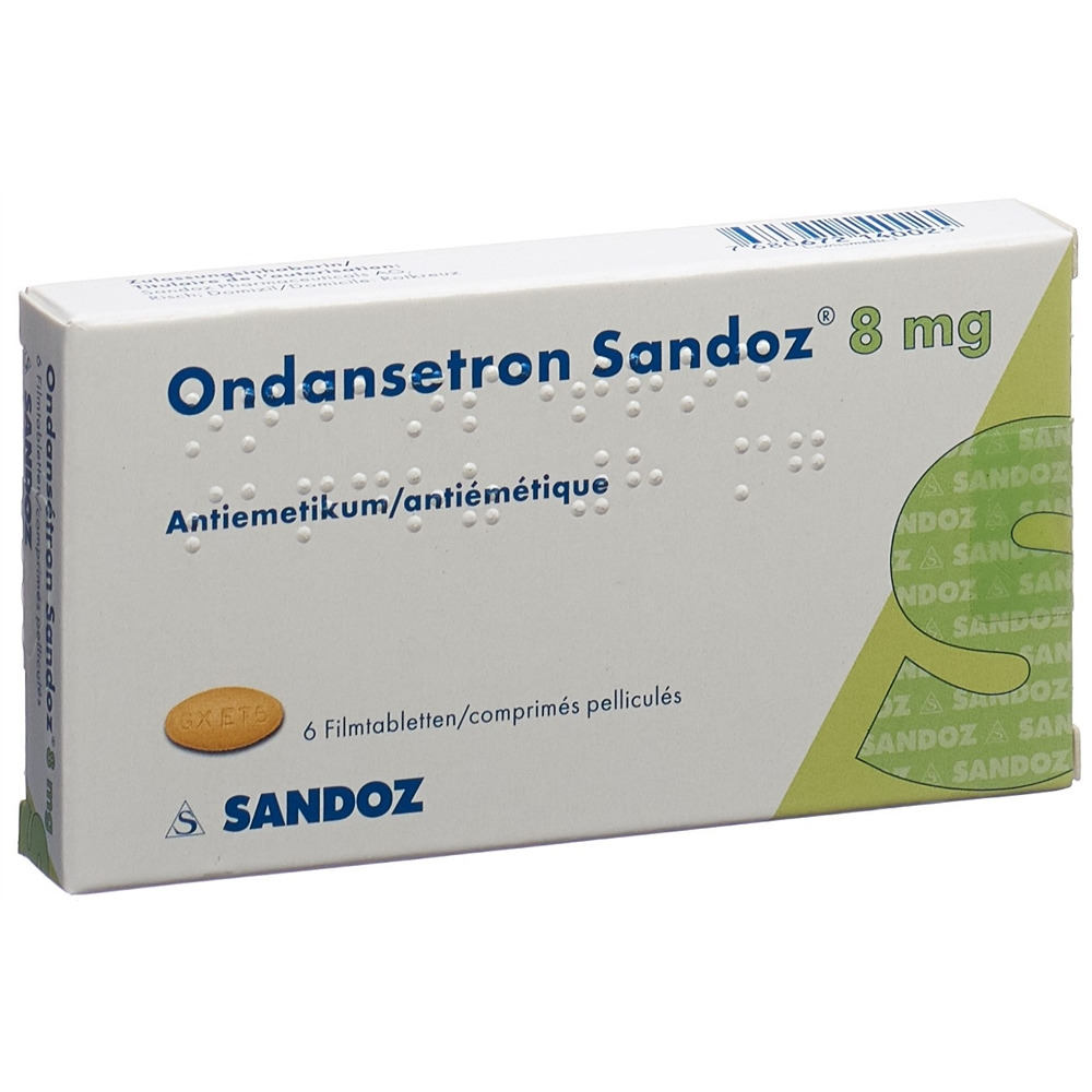 ONDANSETRON Sandoz cpr pell 8 mg 6 pce