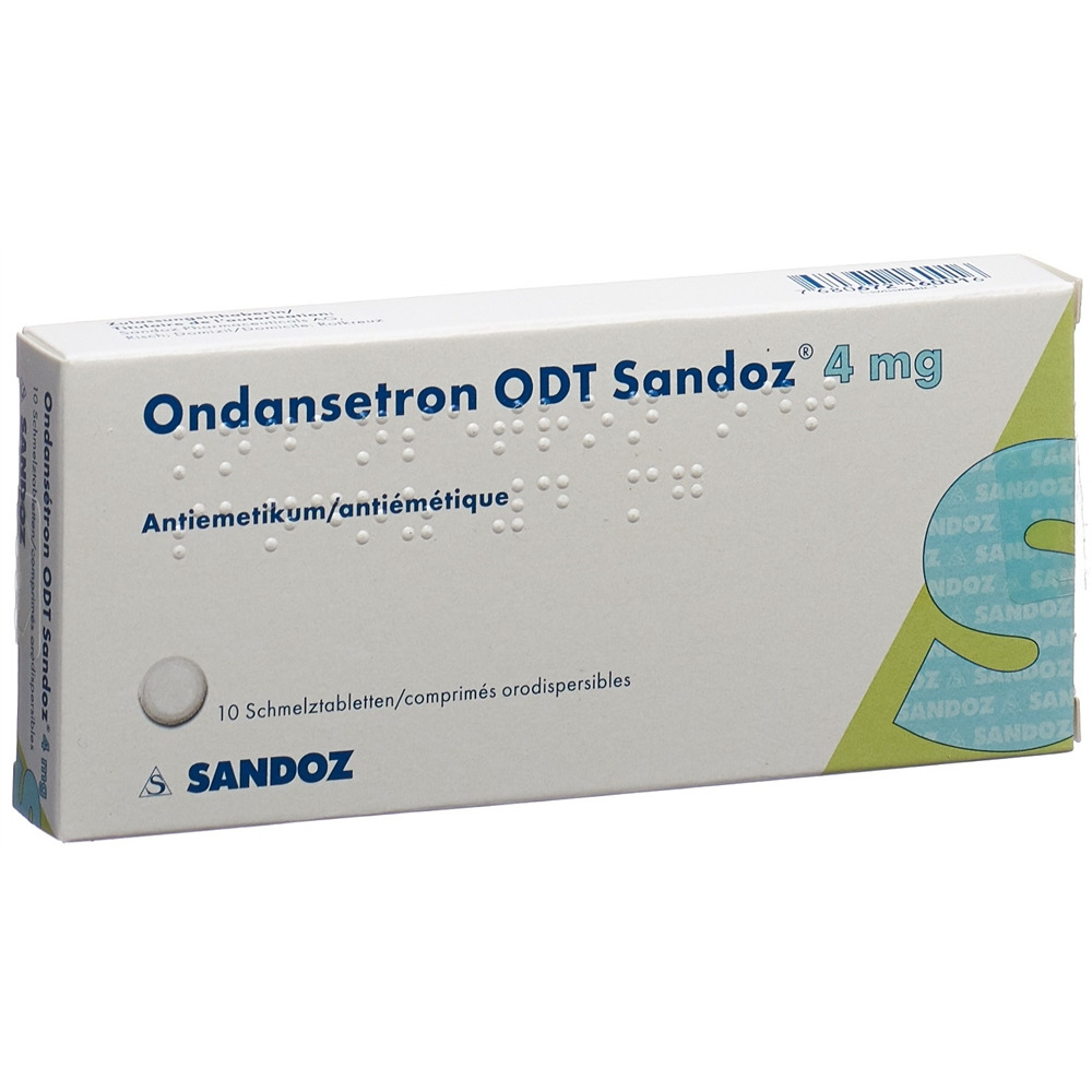 ONDANSETRON ODT Sandoz cpr orodisp 4 mg 10 pce
