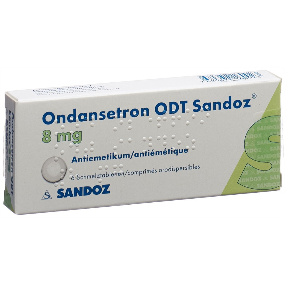 ONDANSETRON ODT Sandoz cpr orodisp 8 mg 6 pce