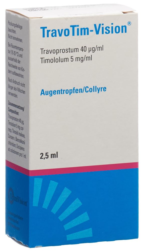 TRAVOTIM-VISION gtt opht fl 2.5 ml