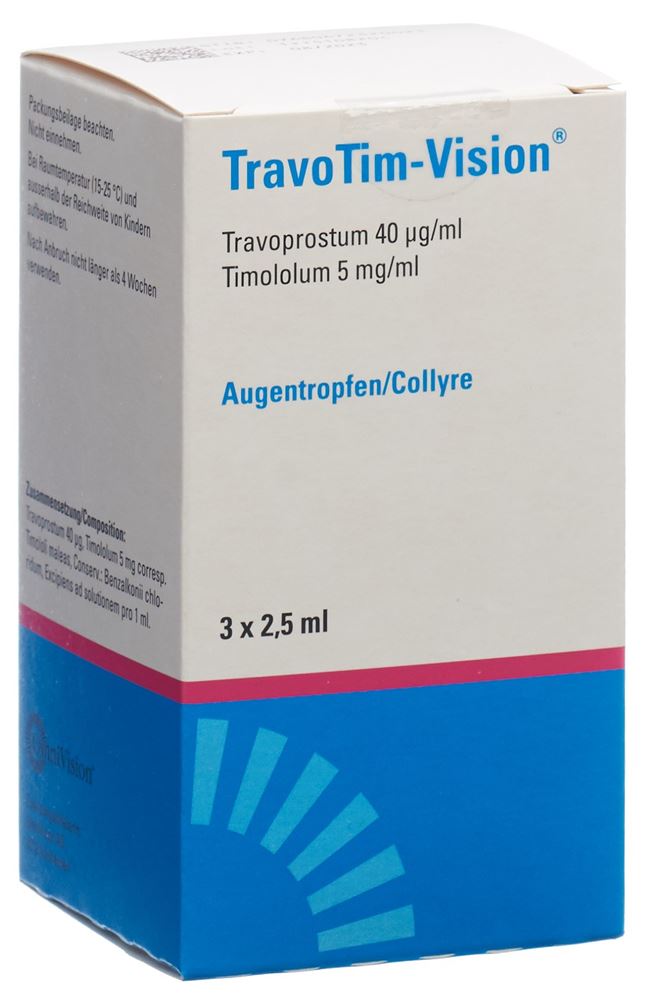TRAVOTIM-VISION gtt opht 3 fl 2.5 ml