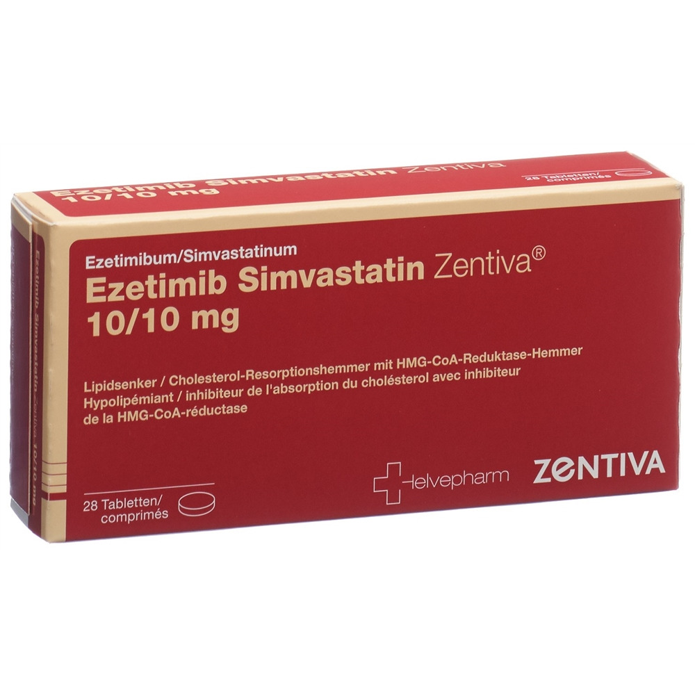 EZETIMIB SIMVASTATIN Zentiva cpr 10/10 mg 28 pce