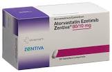 Ezetimib Simvastatin Zentiva 10/80 mg, Tabletten