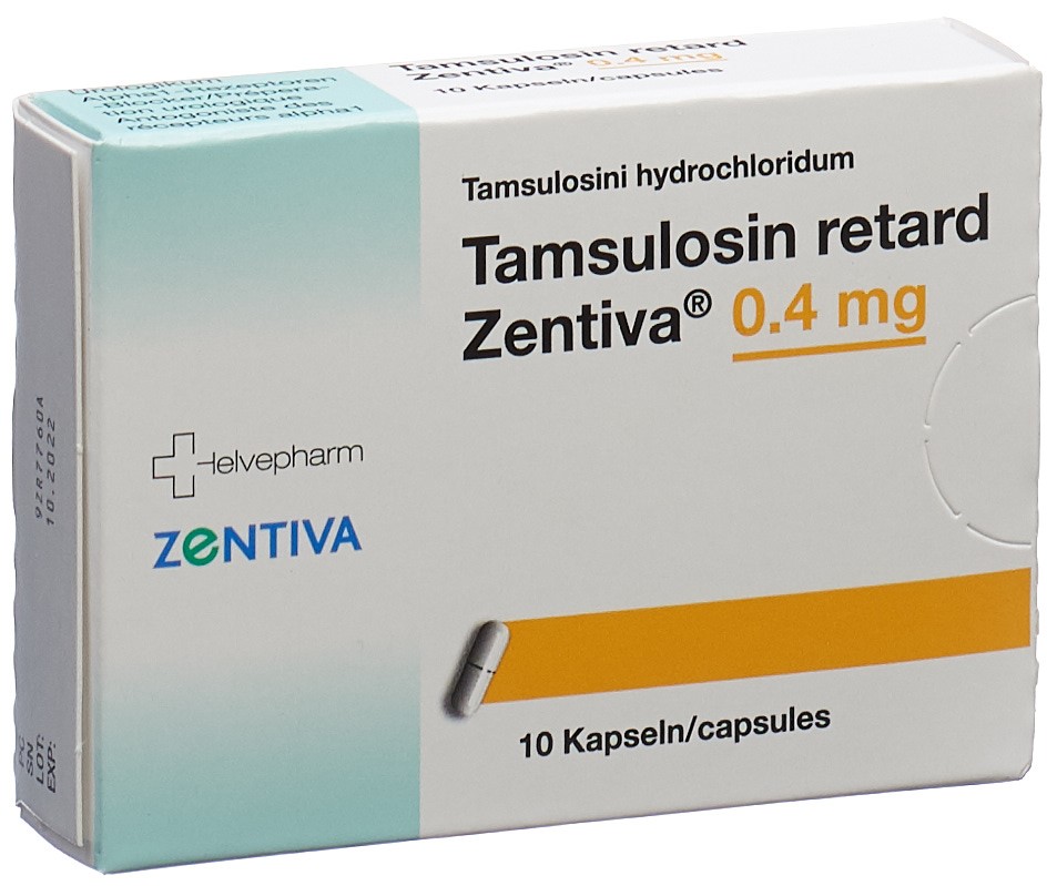 TAMSULOSIN retard Zentiva caps ret 0.4 mg 10 pce