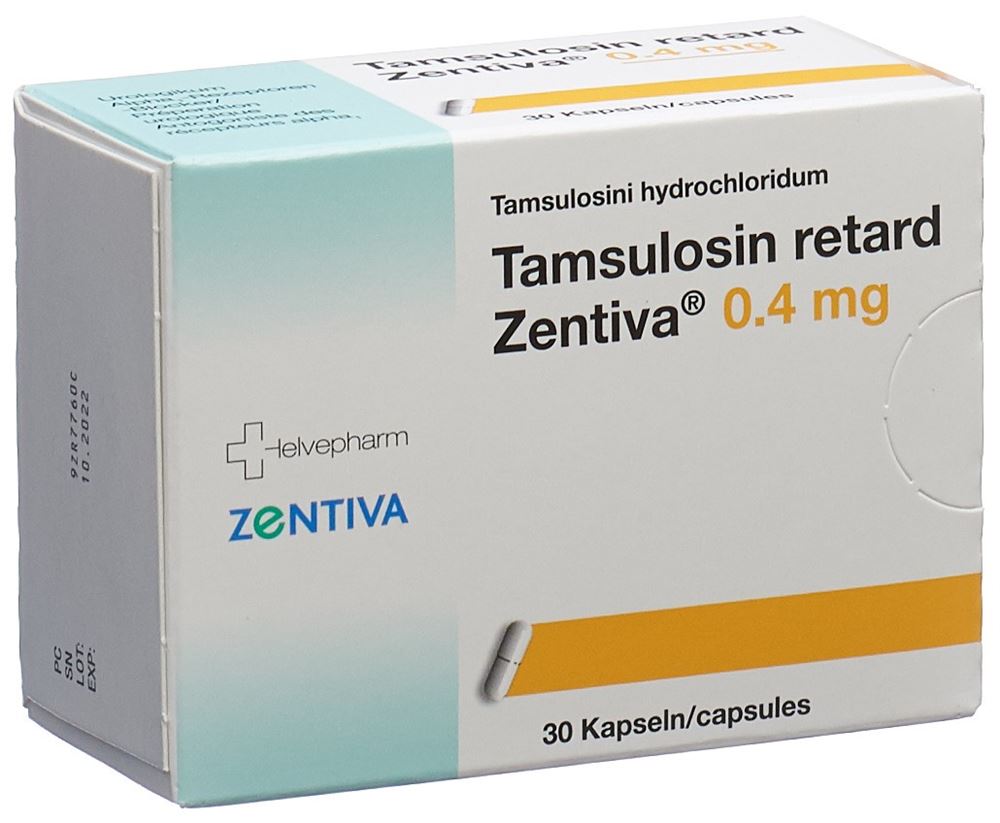 TAMSULOSIN retard Zentiva caps ret 0.4 mg 30 pce