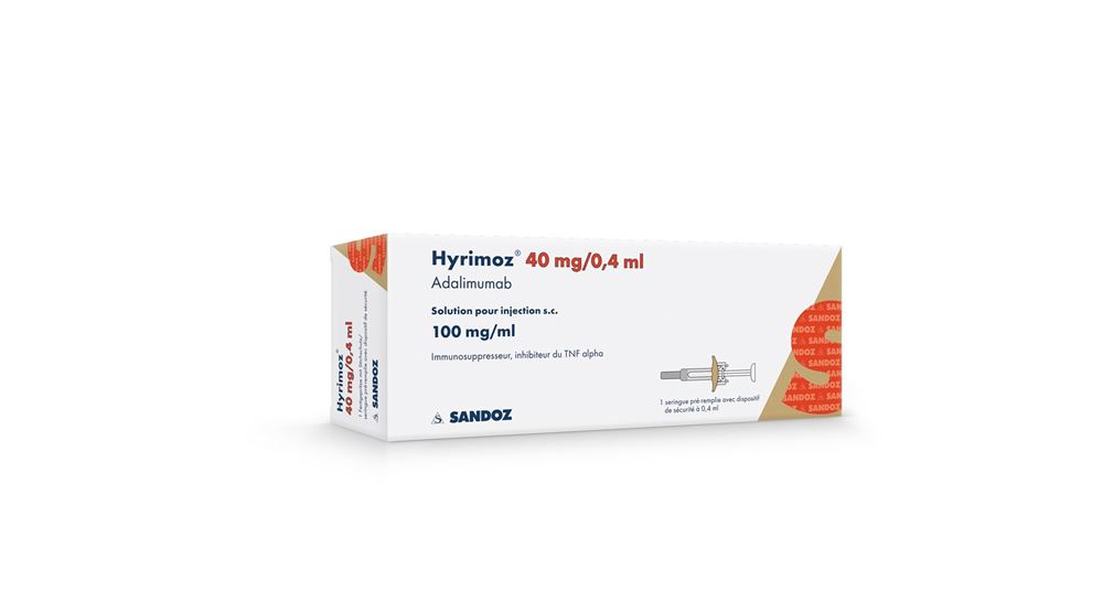 HYRIMOZ sol inj 40 mg/0.4ml ser pré 0.4 ml