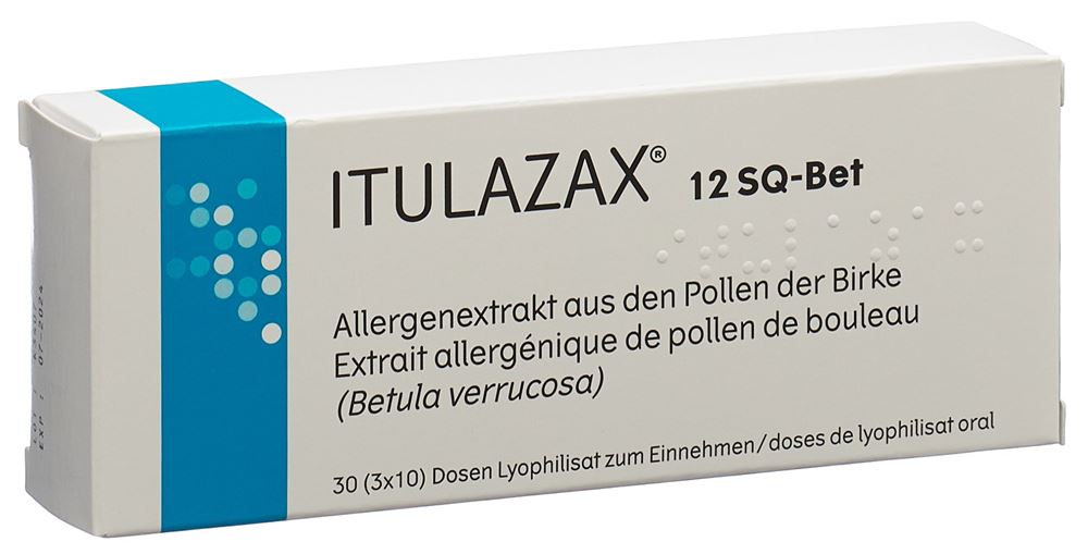 ITULAZAX lyophilisat oral 12 SQ-Bet 30 pce