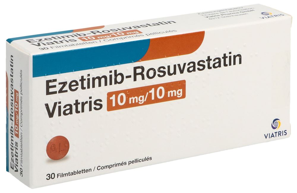 EZETIMIB ROSUVAST Viatris cpr pell 10/10mg 30 pce