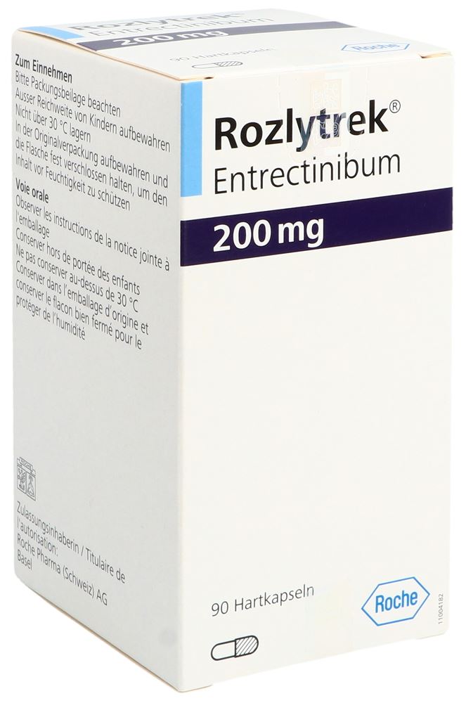 ROZLYTREK gél 200 mg 90 pce