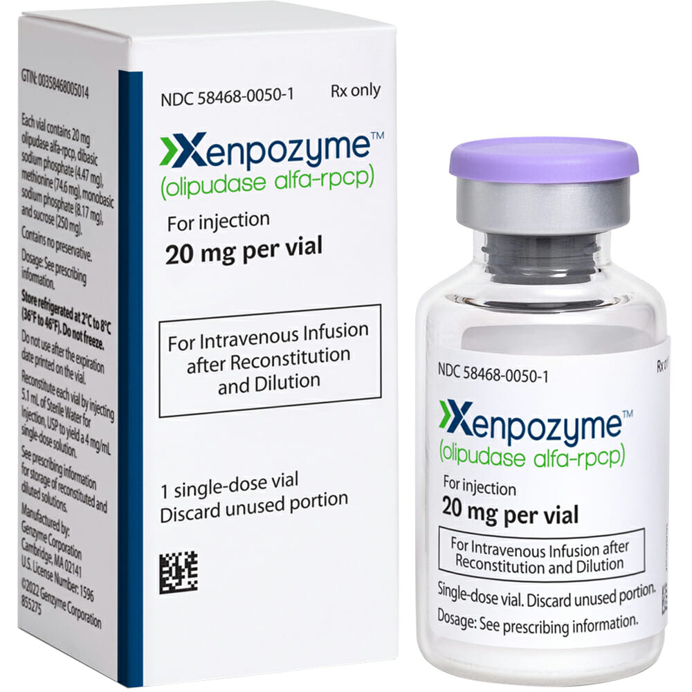Xenpozyme 4 mg, poudre pour solution à diluer pour perfusion
