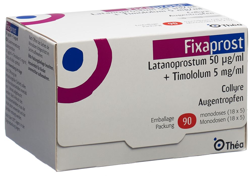 Fixaprost, collyre en récipient unidose