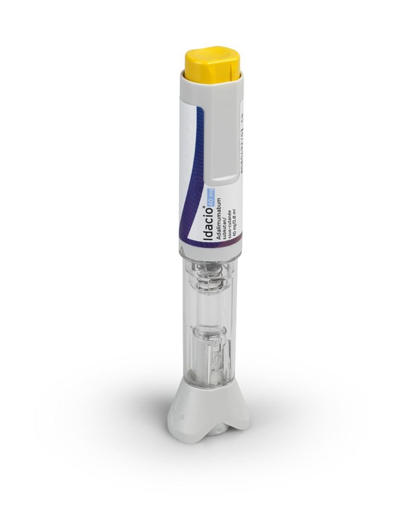 IDACIO sol inj 40 mg/0.8ml stylo prérempli 2 pce