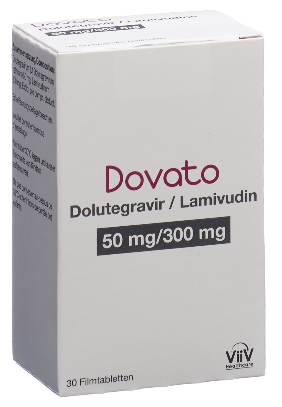 Dovato, Filmtabletten