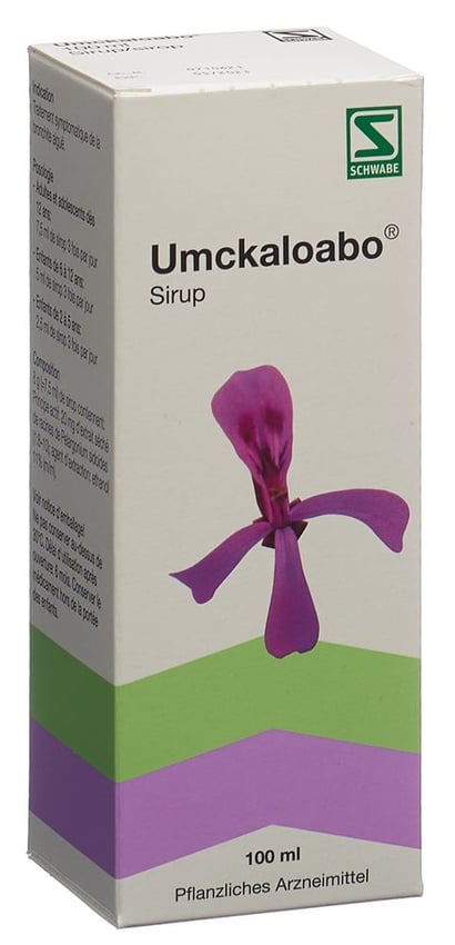Umckaloabo, Sirup