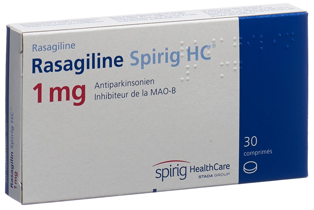 Rasagilin Spirig HC 1 mg, Tabletten