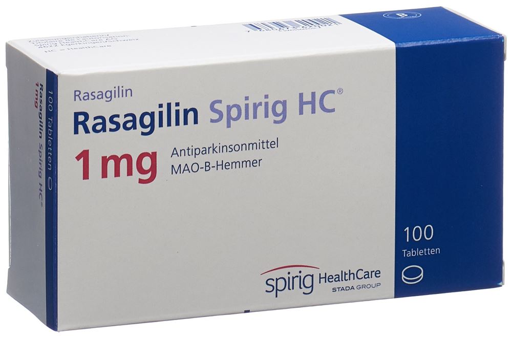 Rasagilin Spirig HC 1 mg, Tabletten