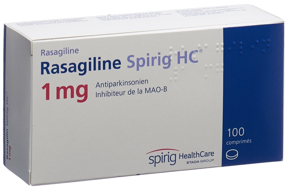 Rasagilin Spirig HC 1 mg, Tabletten