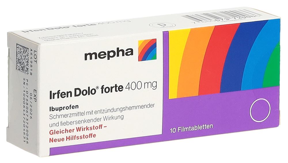Irfen Dolo forte 400 mg, Filmtabletten