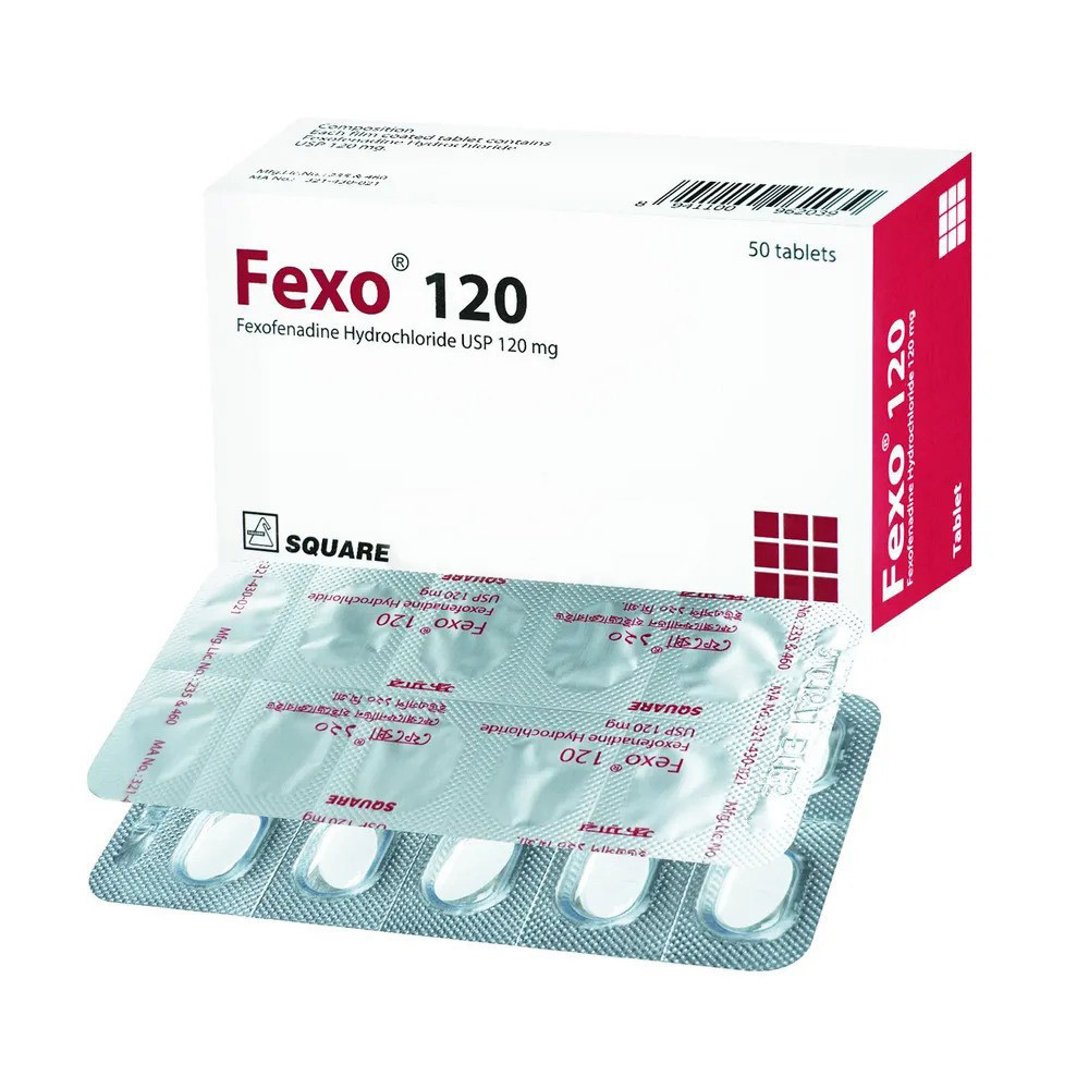 Fexo-Mepha Allergie 120 mg, Filmtabletten