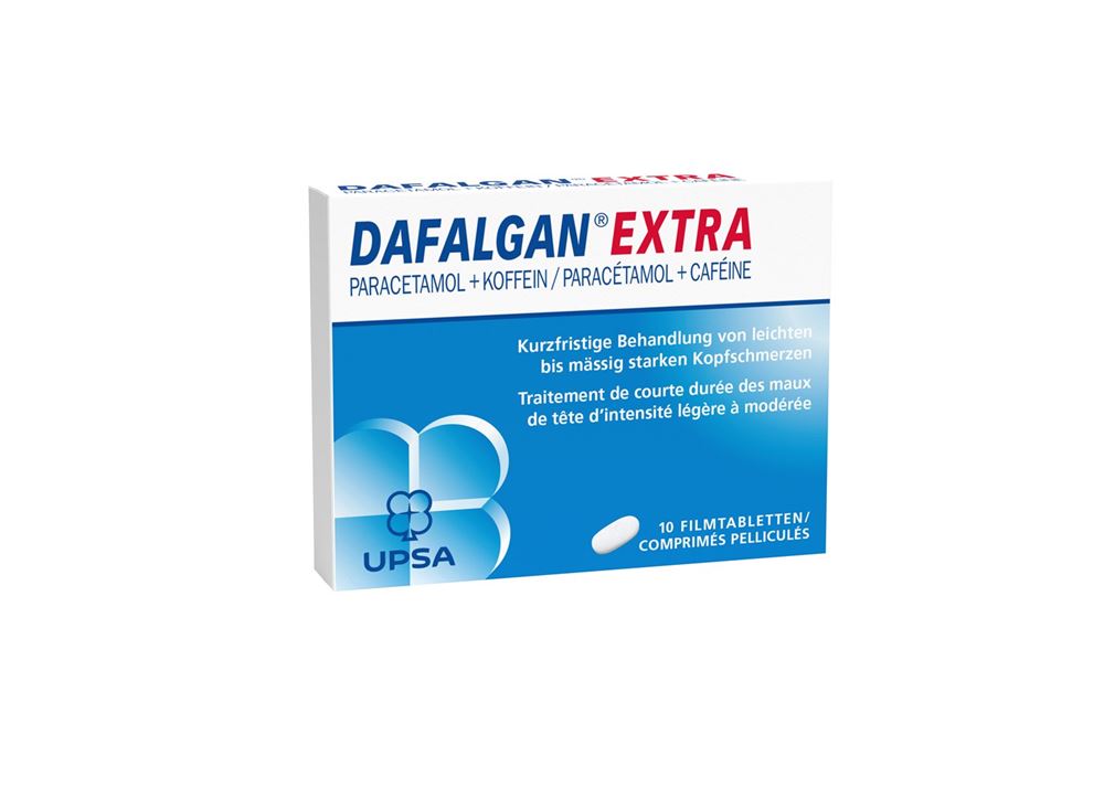 Dafalgan Extra 500 mg / 65 mg, Filmtabletten