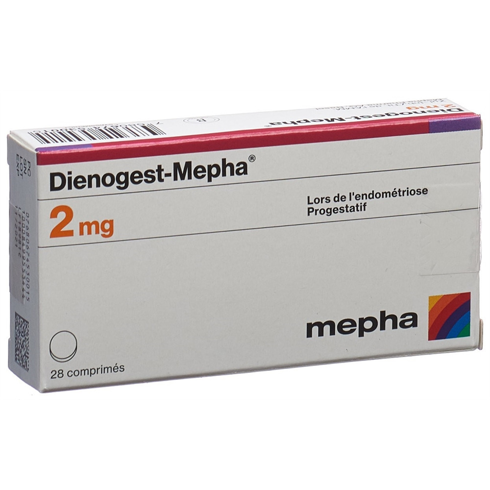 Dienogest-Mepha 2 mg, Tabletten