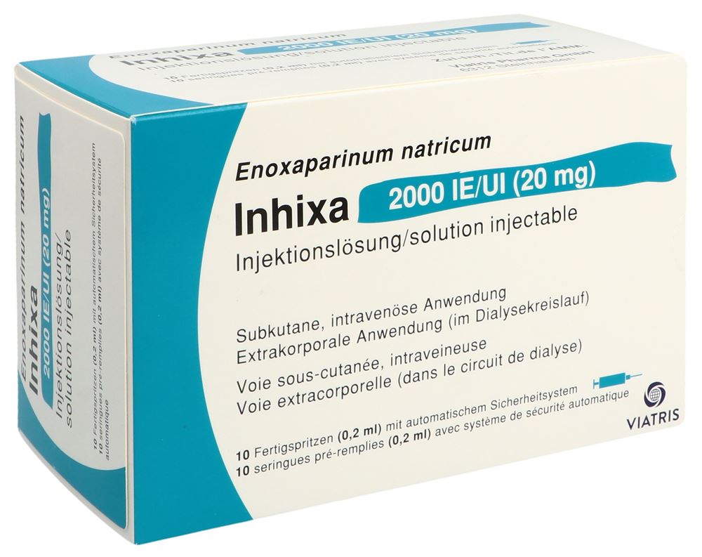 INHIXA sol inj 20 mg/0.2ml 10 ser pré 0.2 ml