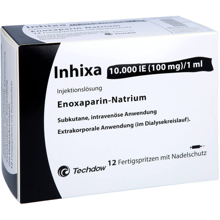 Inhixa 10000 IE (100 mg), Injektionslösung