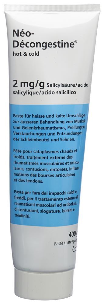 Néo-Décongestine hot & cold, Paste
