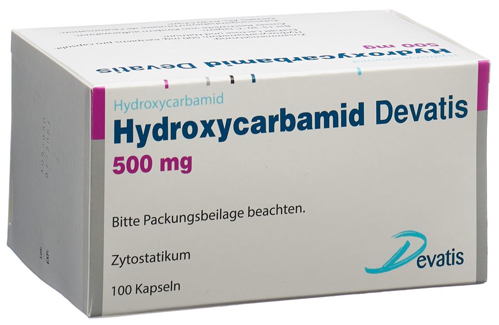 HYDROXYCARBAMIDE Devatis caps 500 mg 100 pce