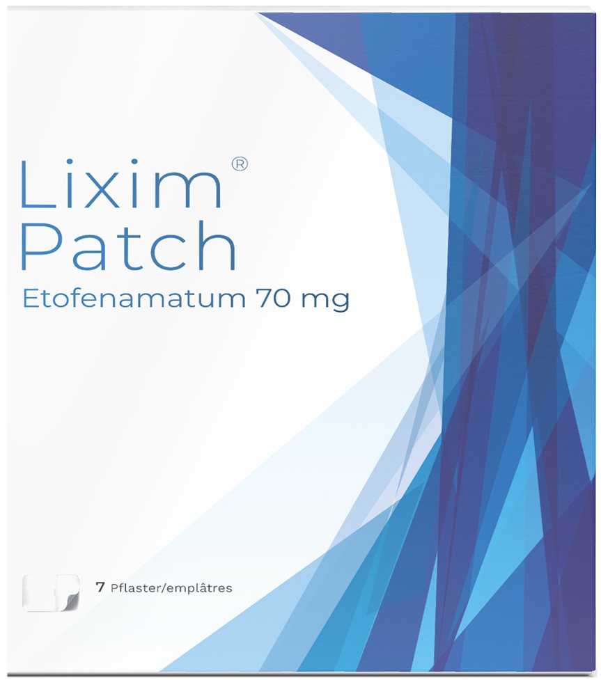 Lixim Patch, wirkstoffhaltiges Pflaster