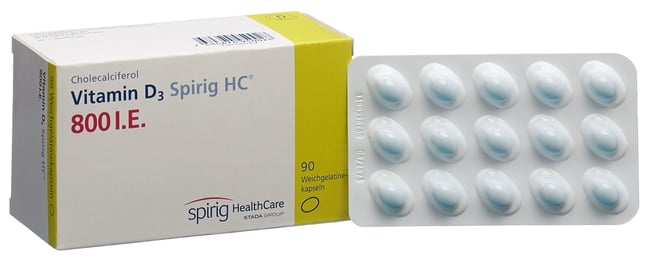 Vitamin D3 Spirig HC, Weichkapseln