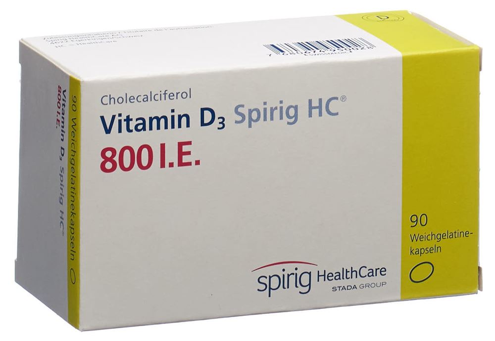 Vitamin D3 Spirig HC, Weichkapseln