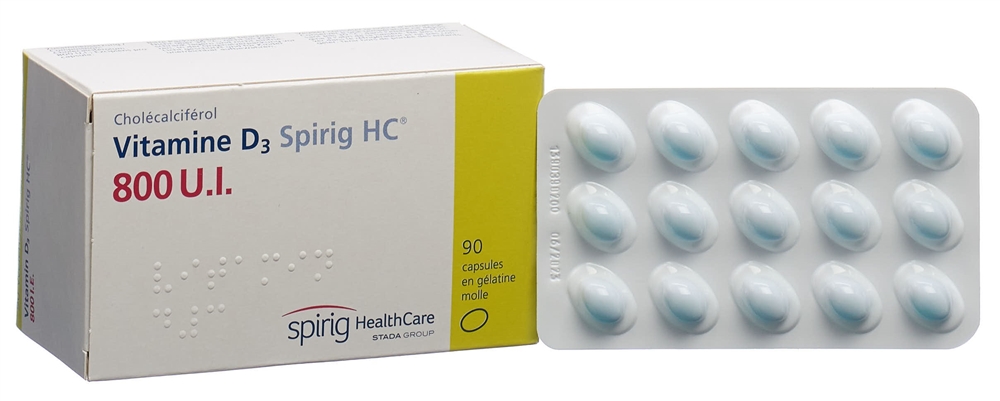 Vitamin D3 Spirig HC, Weichkapseln