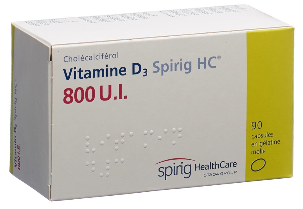 Vitamin D3 Spirig HC, Weichkapseln