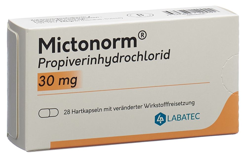 MICTONORM caps ret 30 mg 28 pce