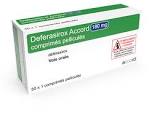 DEFERASIROX Accord cpr pell 180 mg 30 pce