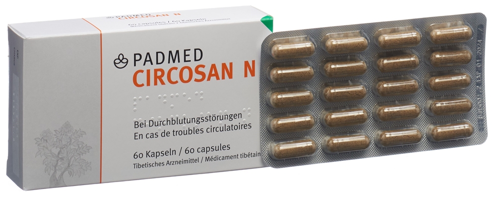 PADMED CIRCOSAN N caps 60 pce